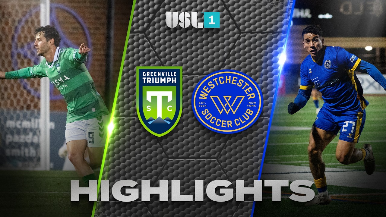 3.29.2026 | Greenville Triumph SC vs. Westchester SC - Game Highlights 3.29.2026 | Greenville Triumph SC vs. Westchester SC - Game Highlights