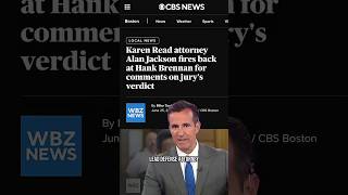 Karen Read attorney fires back at Hank Brennan for comments on jury's verdict
