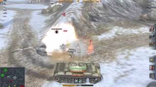 World of Tank Blitz | T54 Ltwt | Soviet T8 | 2 KILLS | 2800 DMG | Confederate | Mastery Class III