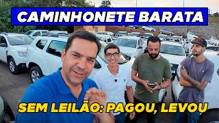 HILUX, S-10, L200 COM ATÉ 47 MIL DE DESCONTO: SEM LEILÃO, PAGOU, LEVOU