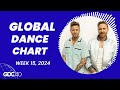 Top 40 global dance songs chart  april 13 2024 week 15
