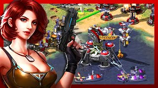 Red Alert 2 | Limited Space | (7 vs 1 + Superweapons)