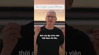 CEO Tim Cook đến Việt Nam gặp gỡ loạt nhà sáng tạo nội dung #shorts