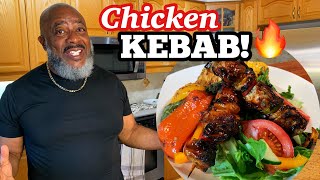 How to make Grilled Chicken Kebabs! | Deddys Kitchen