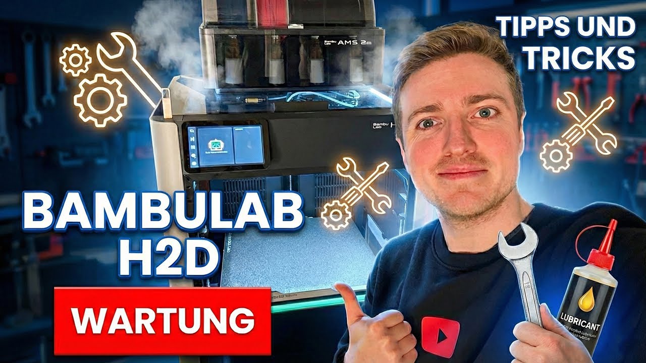 Schnell und einfach 3D-Drucker pflegen – so geht’s!