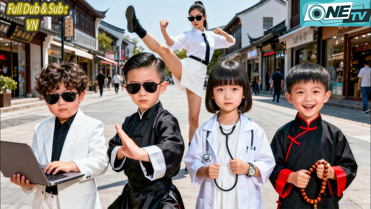 4 Nhóc Chiến Thần Dắt Mẹ Về Nước Dùng IQ500 Trả Thù Con Tiểu Tam Cướp Chồng, Đòi Lại Hết Tài Sản