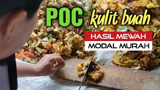Cara Membuat Pupuk Organik Cair  Poc Kulit Buah