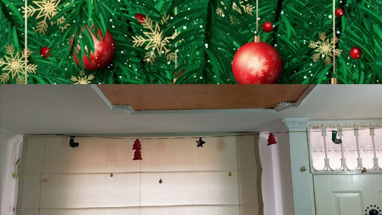 Como hacer una GUIRNALDA NAVIDEÑA para decorar tu hogar | Super fácil y con pocos materiales