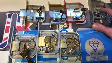 🇬🇧UK Lockpickers Clear View 5 Lever Mortice Practice Locks