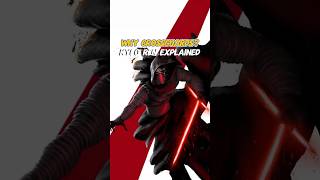 Why Does Kylo Ren’s Lightsaber Have Crossguards? #fyp #shorts #StarWars #movie #scif