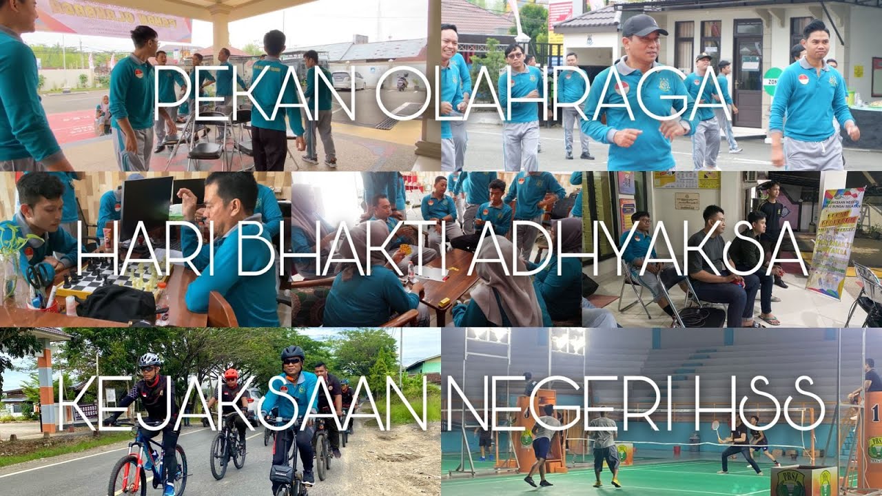 Rangkaian Lomba POR HBA ke 63 - Kejaksaan Negeri HSS