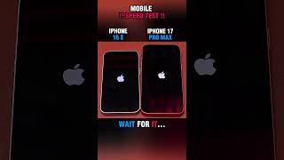 ☠️⚡ iPHONE 16E VS iPHONE 17 PRO MAX SPEED TEST!!🚀