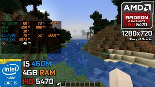 Minecraft 1.16.5 Optifine On Laptop | I5 460M + HD 5470