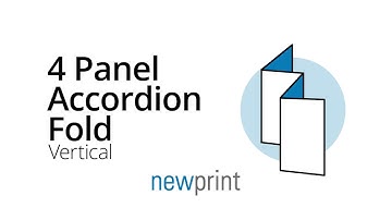 Accordion Fold Vertical Brochure