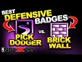 NBA 2k22 PICK DODGER VS. BRICKWALL