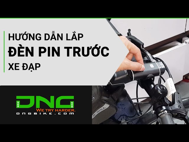 Hướng Dẫn Lắp Đèn Pin Xe Đạp Phía Trước Ghi Đông Xe Đạp Thể Thao | Dngbike  - Youtube