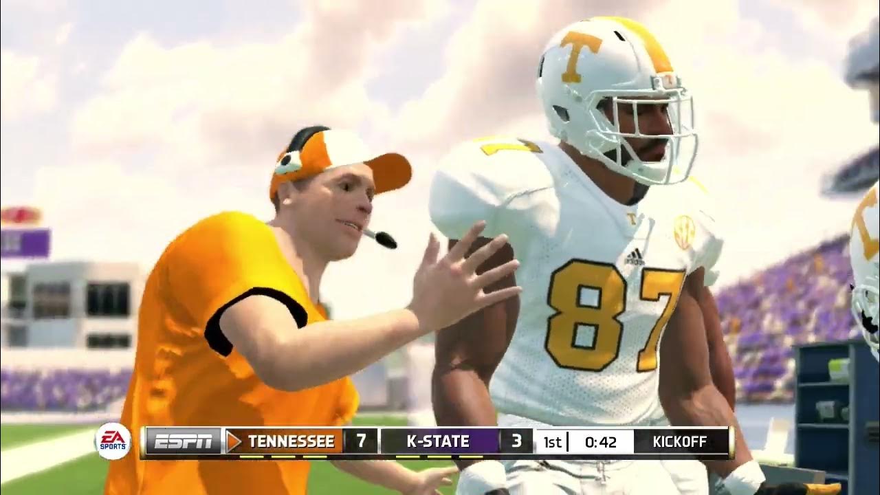 Tennessee Volunteers vs Kansas State Wildcats NCAA Football 14