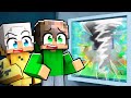 Siamo SOPRAVVISSUTI ad un TORNADO in Minecraft
