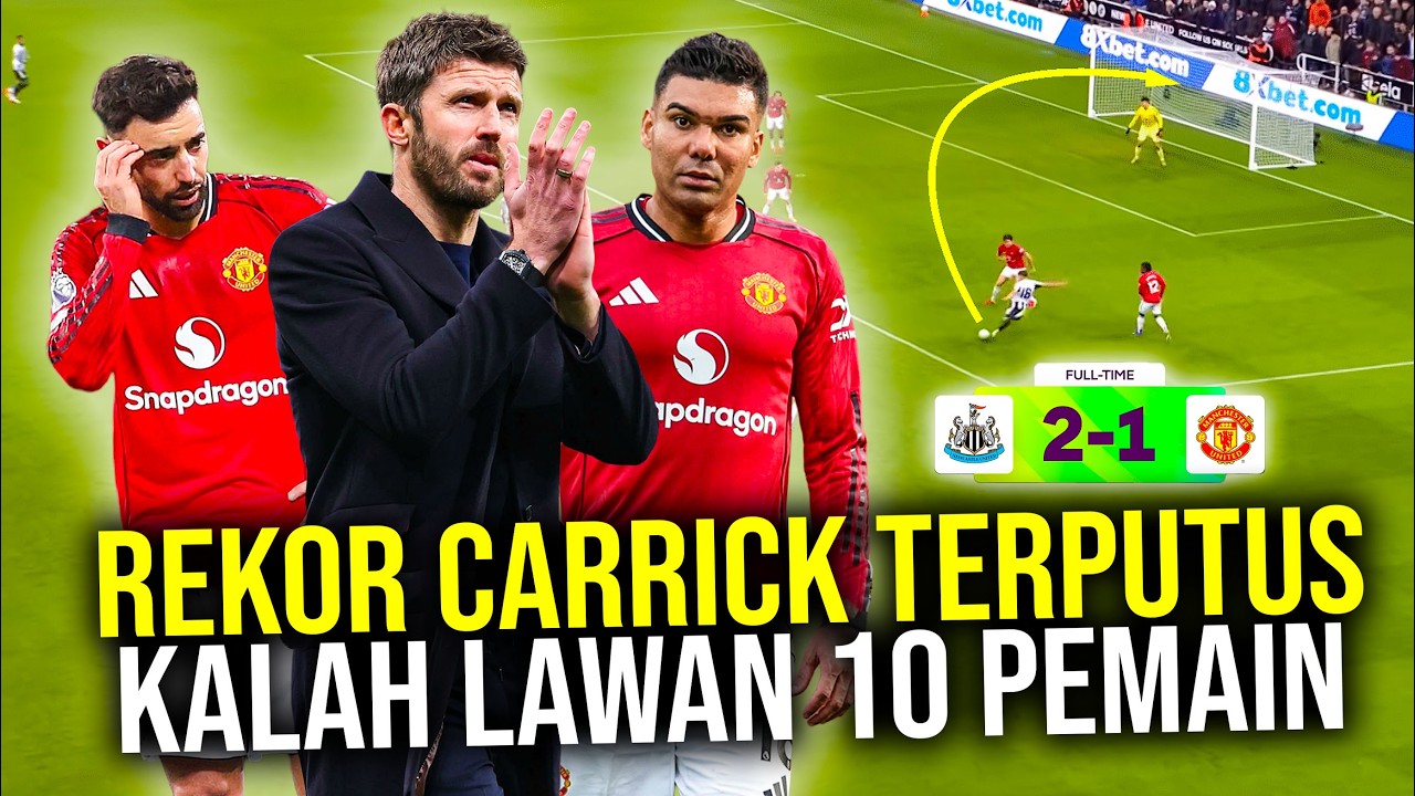KING KALAH LAWAN 10 ORANG! REKOR MICHAEL CARRICK TERPUTUS KECOLONGAN MENIT AKHIR TIRU TAKTIK AMORIM
