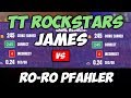 TTRockstars : James vs Ro-ro Pfalher (Glitch)