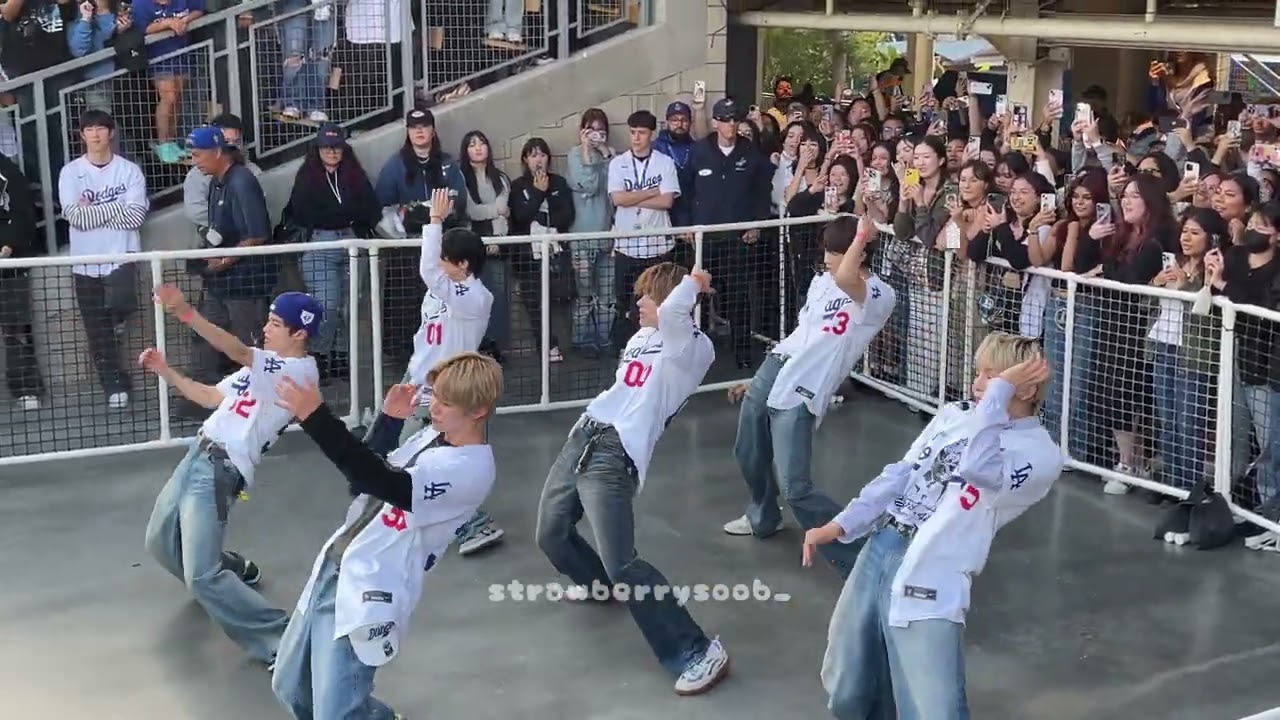 RIIZE - 'Get a Guitar' - Pregame Show at Dodger Stadium 240522  FANCAM