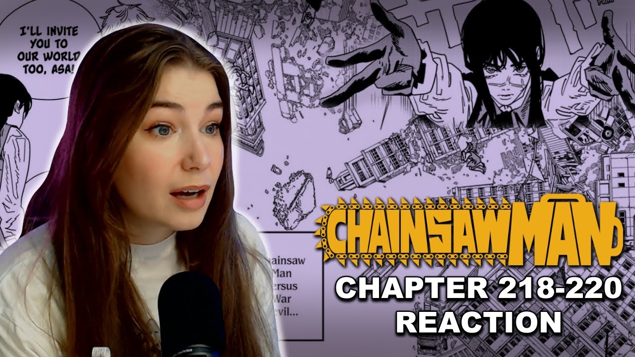 MICHIGAN SWORD?! - CHAINSAW MAN PT 2 CHAPTER 218-220 MANGA REACTION ...