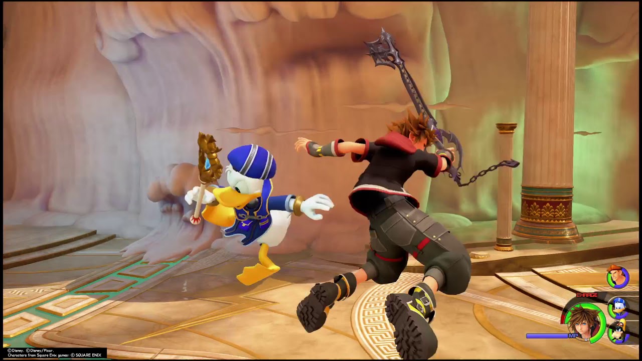 Donald saves me from a glitch Kingdom Hearts III YouTube