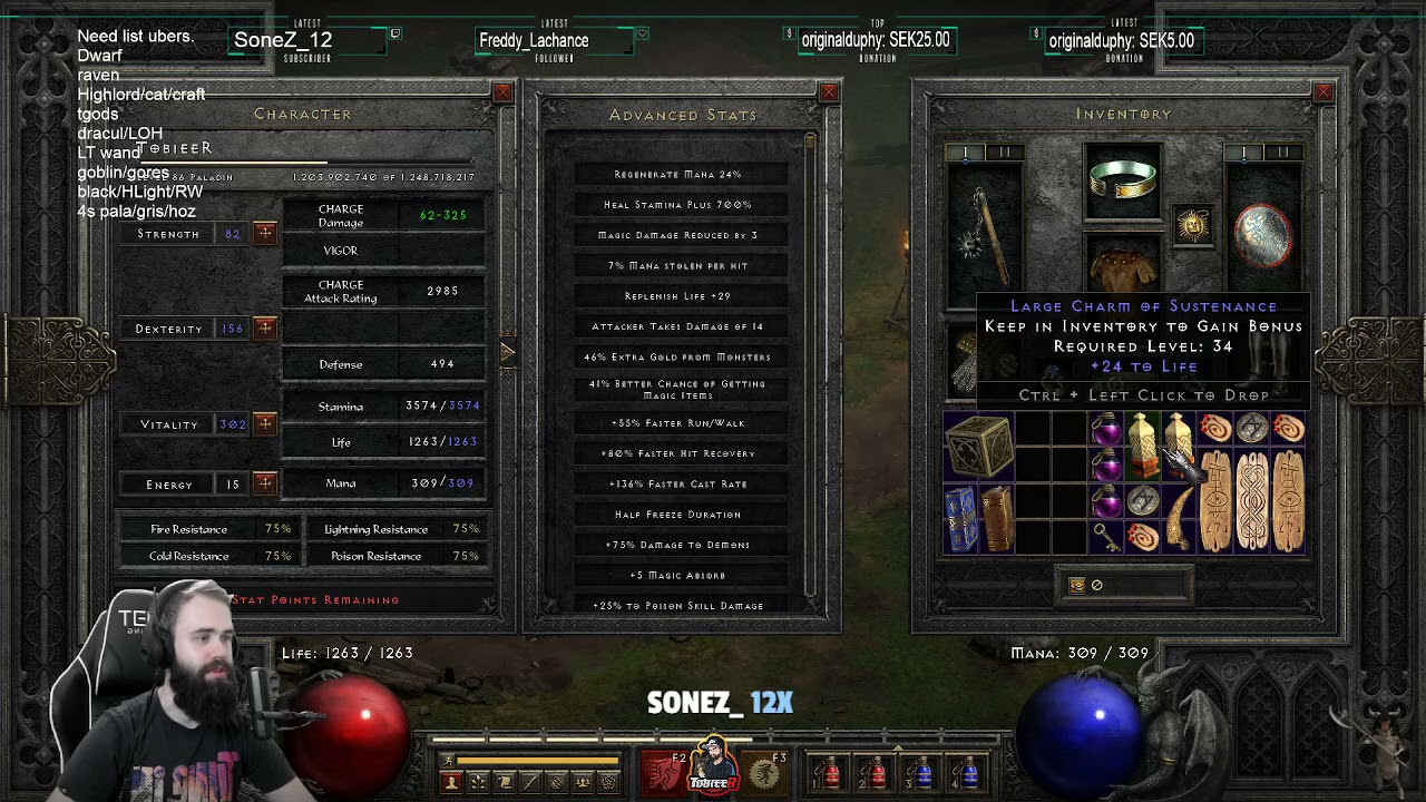 Diablo 2 Resurrected day 3 Hammerdin gear, Hoto aquired! YouTube