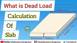 Famous What is Dead Load | How to Calculate Dead Load of Slab | Urdu / Hindi | All About Civil Engineer Net Worth