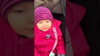 Winter Walk With Mommy & Baby Kayla Snow Melting