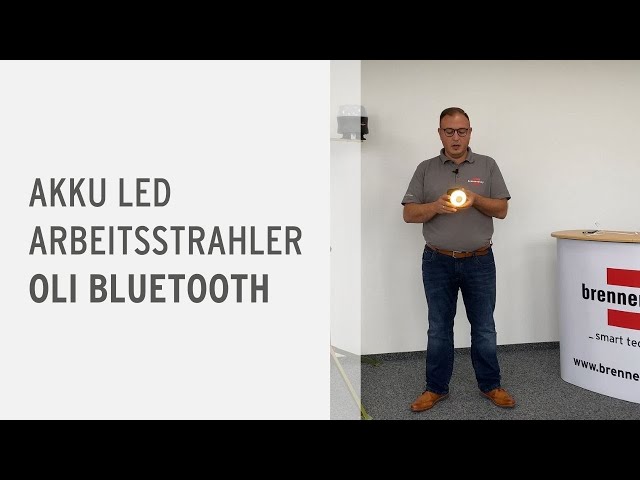 Unsere Produktmanager erklären die LED Akku Outdoor Leuchte OLI - YouTube