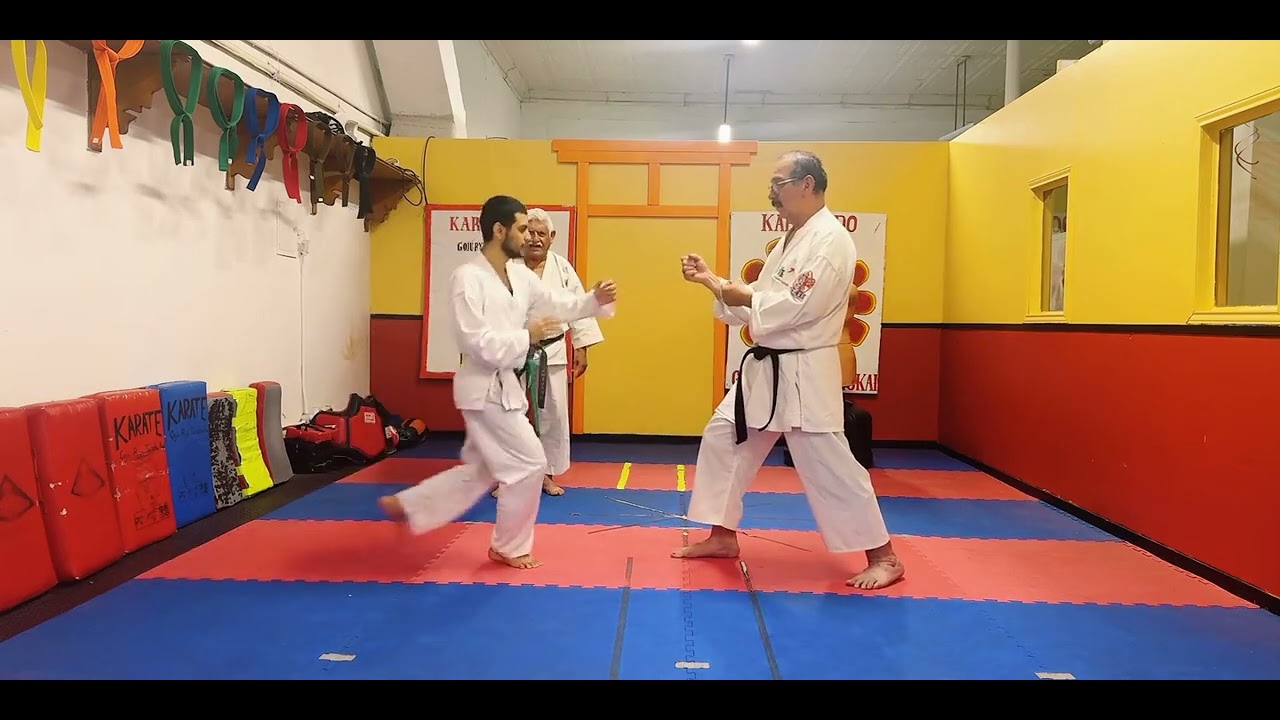 @karate_clases.Shijam Francisco Aguilar.Clase de karate Goju Ryu Taishio Kai