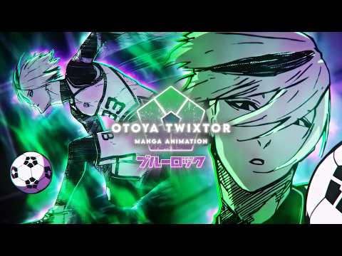 Eita Otoya Manga Animation | Twixtor Clips | Blue Lock
