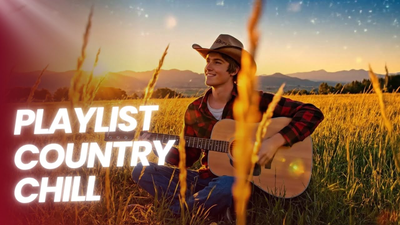 Country Western Music 70s And 80s With Relaxing Beach Sounds