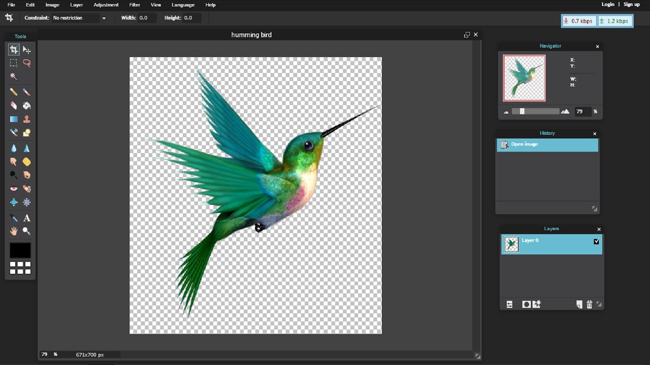 how to fix pixlr editor online if the stylish freezes