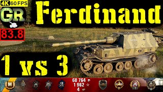 World of Tanks Ferdinand WoT Replay - 6 Kills 5.1K DMG(Patch 1.5.0)
