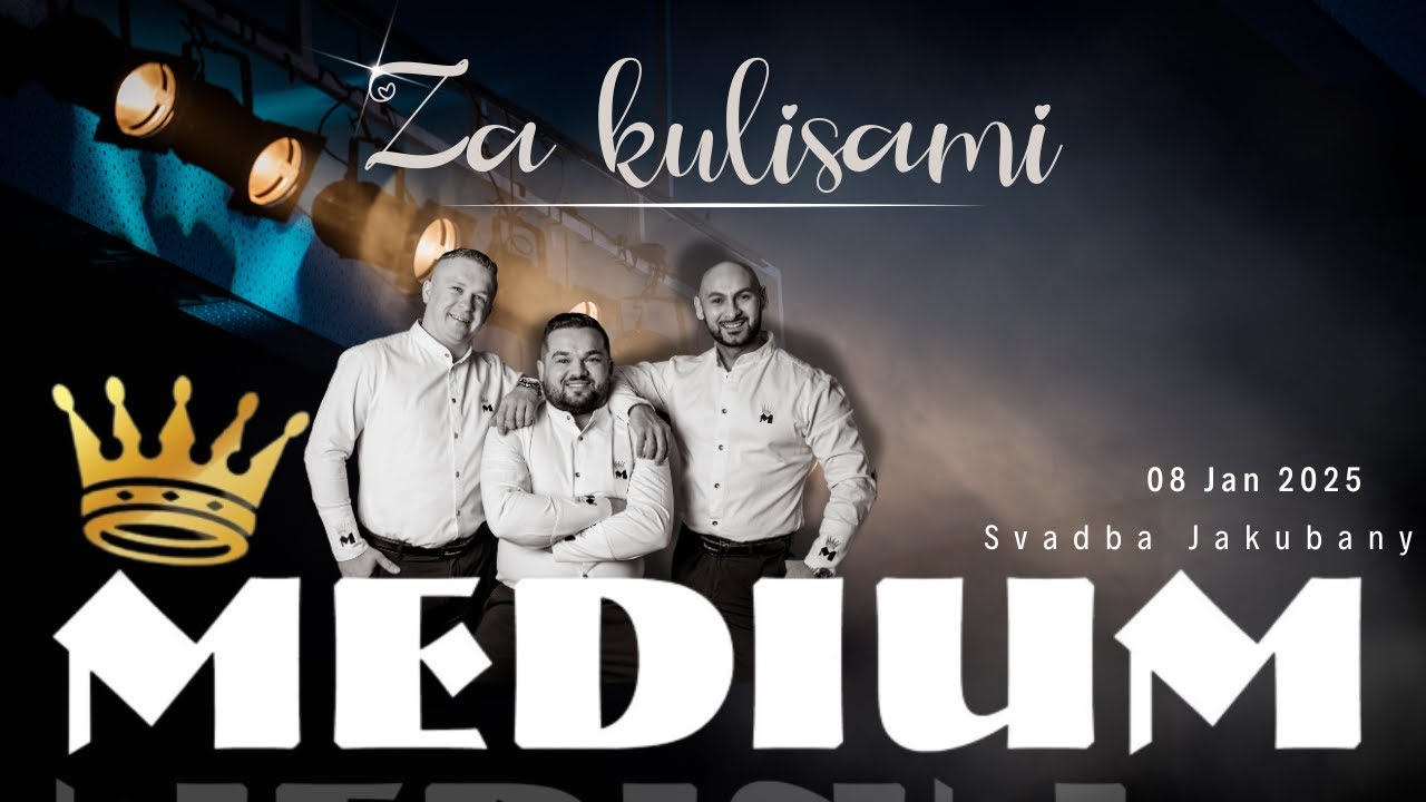 Víkend s kapelou MEDIUM - Svadba Jakubany