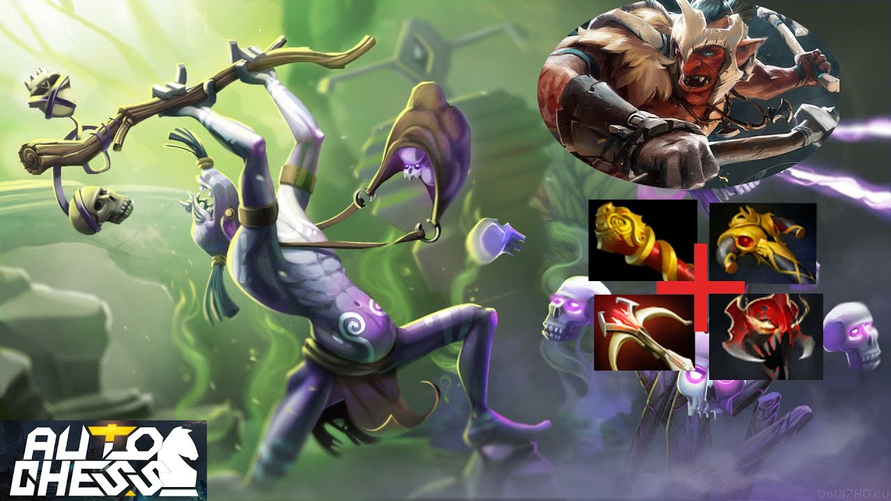 DOTA AUTO CHESS - 6 TROLLS AND 4 ORCS BUILD AGAIN