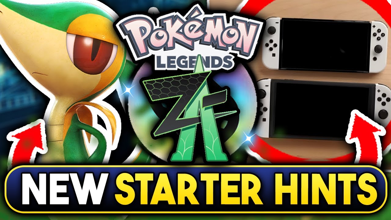 ぽっぷページ POKEMON NEWS! NEW LEGENDS Z-A STARTER HINTS! HUGE NINTENDO SWITCH