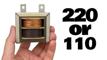 How to Identify Transformer Primary & Secondary – 220V or 110V Test