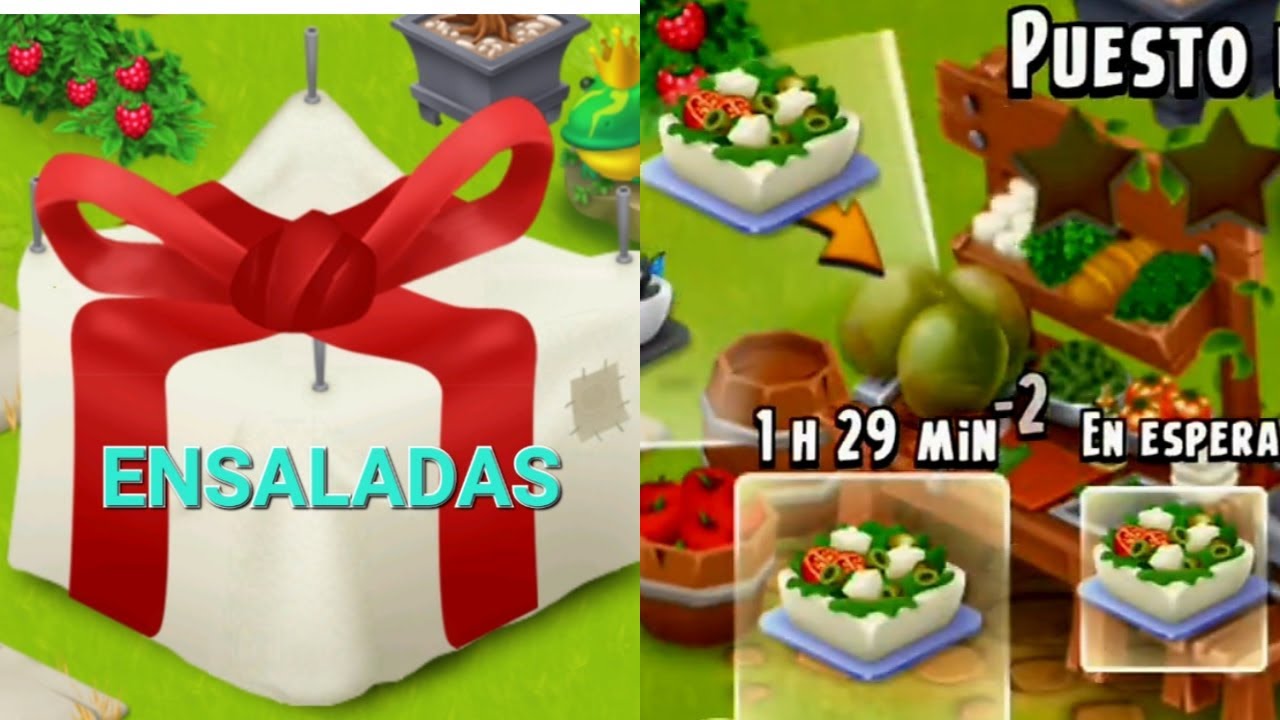 Puesto De Ensaladas Hay Day