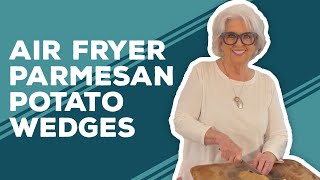 Love & Best Dishes: Air Fryer Parmesan Potato Wedges Recipe - Air Fryer Recipes Week