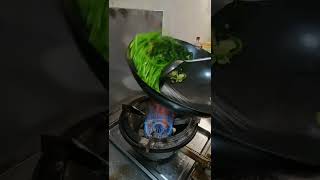 how to fry water spinach or kang Kong #shorts