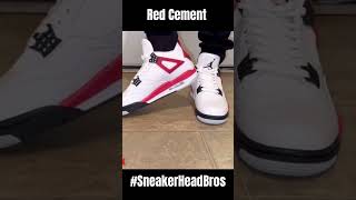 Jordan 4 Red Cement/ Jordan4 Sneakerhead/ Sneakers/ Shorts / SneakerHeadBros /4SureFamily