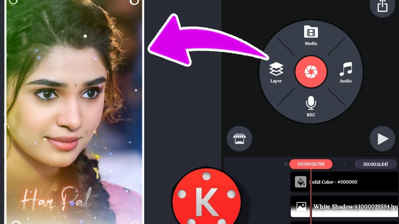 kinemaster se photo editing। stutas editing in kinemaster। kinemaster