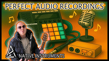 Audio opnemen in Maschine Mk3, gitaren enz., Audio samplen Maschine-tutorial #maschine #beatmaker