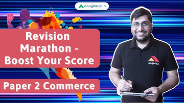 UGC NET Revision Marathon - Boost Your Score | Paper 2 Commerce - by Shubham Sir