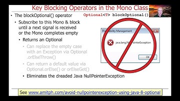 Key Blocking Operators in the Mono Class