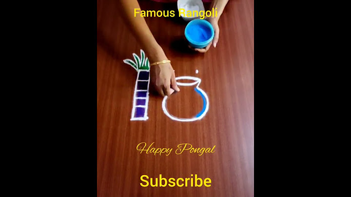 pongal 2023 paanai kolam | 3x3 dots sankranthi 2023 chukkala muggulu | bhogi kundalu | #shorts