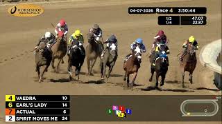 RACE 4 PROGRAM 04 07 2026